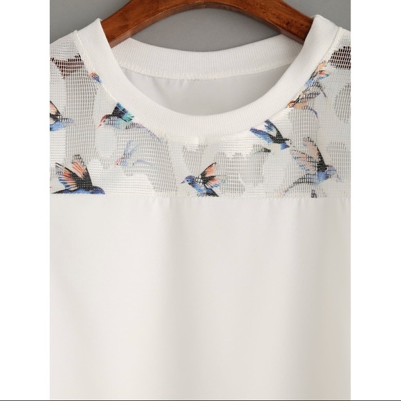 Birds of a Feather Contrast Top - Picture 3 of 3